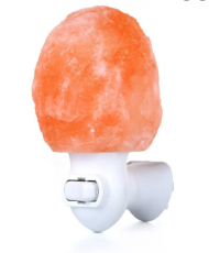 Himalayan Salt Lamp Night Light - Natural Cut